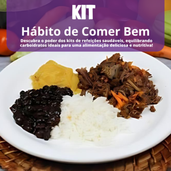 imagem Promocional Hábito de Comer Bem - Nov (200 ou 300g / 10 ou 20 Refeições)