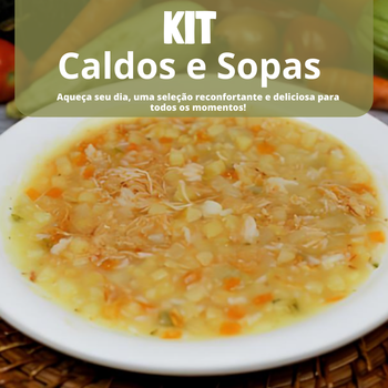 imagem Caldos & Sopas (400g / 10 Refeições)